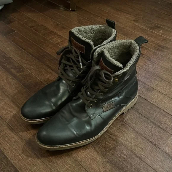 Bugatti Trendy Black Men’s Boots - Picture 1 of 12